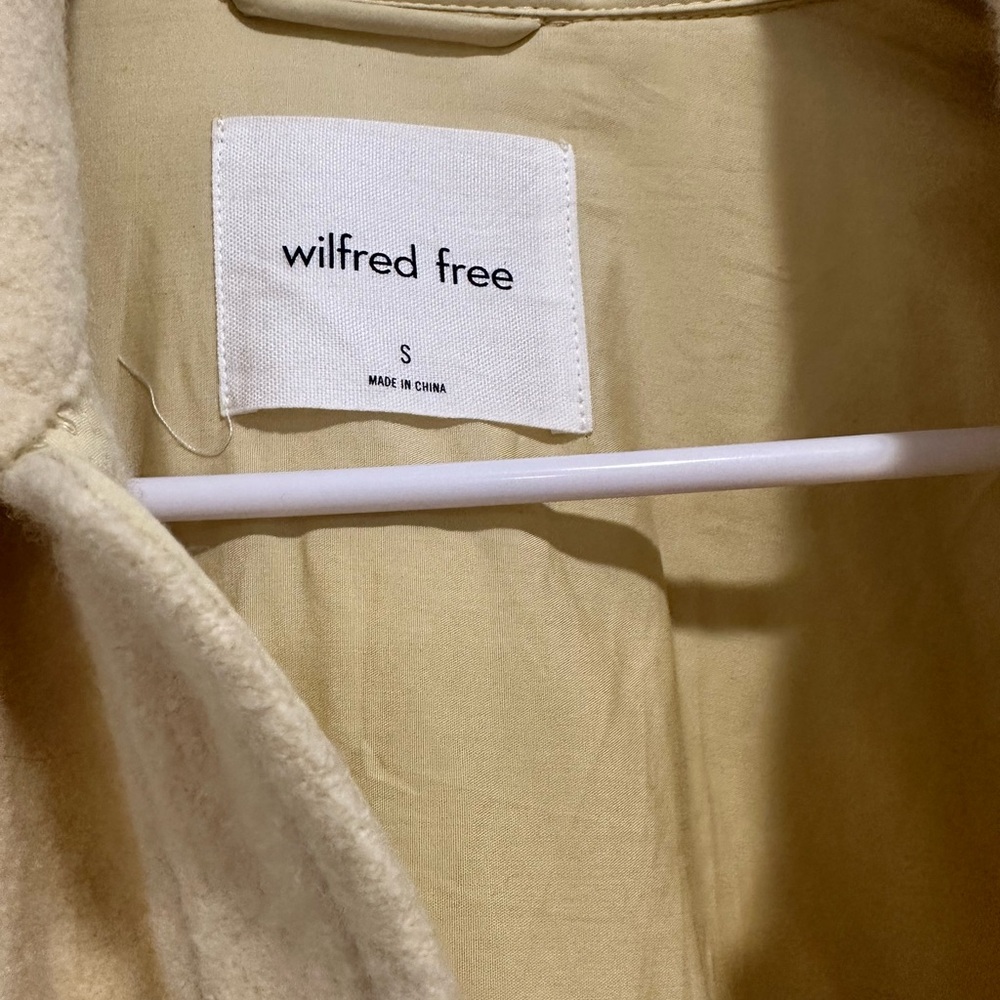 Wilfred Yellow Sweater Jacket - Picture 2 of 3